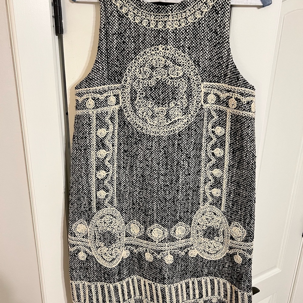 Vintage Freeway wool embroidery dress - Picture 5 of 11